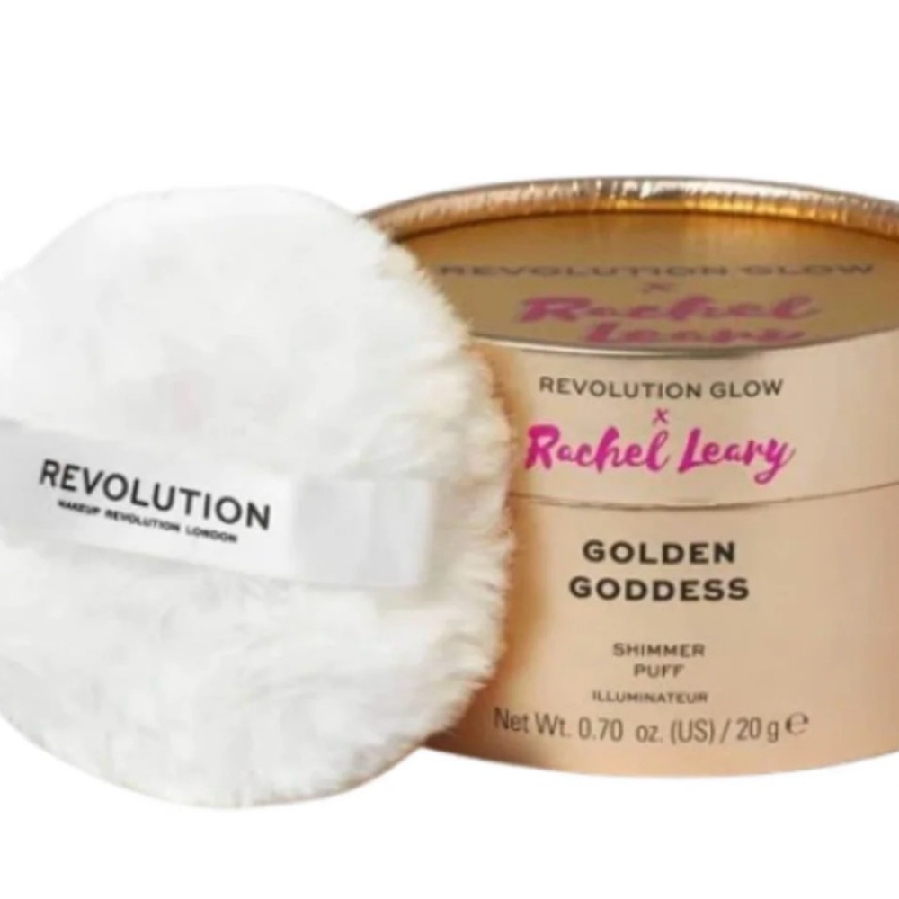 REVOLUTION GLOW X RACHEL LEARY GOLDEN GODDESS COLLECTION | SHIMMER ILLUMINATOR